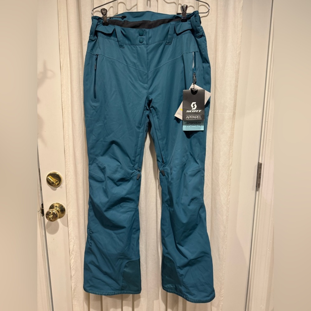 BRAND NEW Scott Teal Ski Pants vented thighs